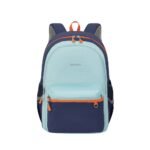 Business Casual Lightweight Backpack Ergonomic School Travel Laptop Bag - Blue