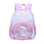 Kids Unicorn Preschool Backpack Lightweight School Bag for Boys Girls - Light Purple