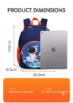 Kids Astronaut Preschool Backpack Lightweight School Bag for Boys Girls – Blue (1)