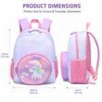Kids Astronaut Preschool Backpack Lightweight School Bag for Boys Girls – Blue (13)