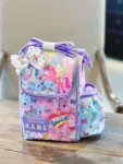 Unicorn Sequins Compartment Lunch Bag With Shoulder Strap (6)