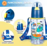 3-Piece Kids Lunch Set with Lunch Box, Lunch Bag & Water Bottle for School
