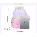 Kids Robot School Backpack with Pencil Case Lightweight Elementary Book Bag Blue (3)