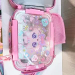 Axyn Cartoon Insulated Kids Lunch Bag with Shoulder Strap Double Layer – Unicorn