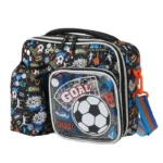 Football Lunch Bag for Boys Insulated Cooler Tote with Adjustable Shoulder Strap (7)