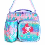 3-Piece Kids Mermaid Lunch Set Lunch Box Water Bottle Insulated Lunch Bag for School