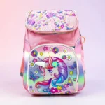 Kids Dinosaur Backpack for Boys with Large Front Pocket – Preschool & Elementary School Bag (14)