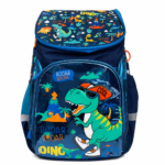 Kids Dinosaur Backpack for Boys with Large Front Pocket – Preschool & Elementary School Bag