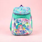 Mermaid School Backpack for Girls – Cute Ocean Theme Kids Bookbag with Large Storage