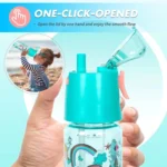 Kids Mermaid Backpack Set with Lunch Box, Insulated Bag & Water Bottle (1)