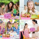 Kids Pink Heart Bento Lunch Box with 3 Compartments Leakproof Food Storage Container (6)