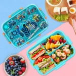 Kids Racing Lunch Set with Monster Truck Lunch Box, Bag & Drinking Bottle (1)