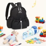 Lightweight Casual School Backpack for Girls Boys Travel Daypack with Side Pockets Yellow (2)