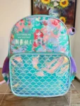 Mermaid School Backpack Set for Girls with Lunch Bag & Water Bottle (1)