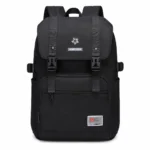 Multifunction Laptop Backpack Lightweight School Travel Work Bag - Black
